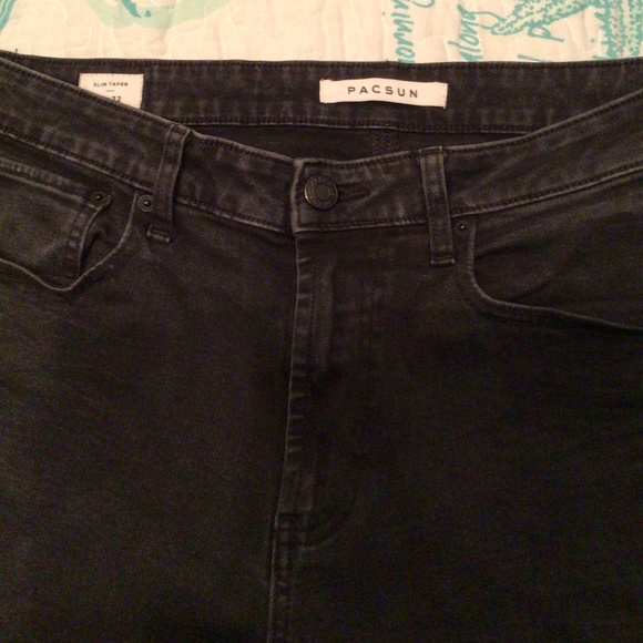 PacSun Other - Pacsun , black jeans , 33x 32 . Slim tapper